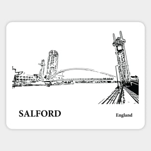 Salford England Magnet